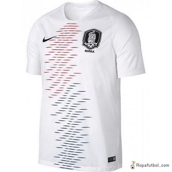 Camiseta Corea Replica Segunda Ropa 2018 Blanco